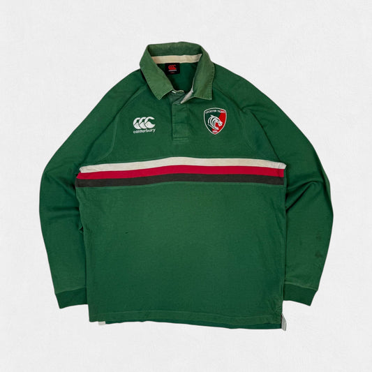 Leicester Tigers 2013/14 Canterbury rugby shirt (L)