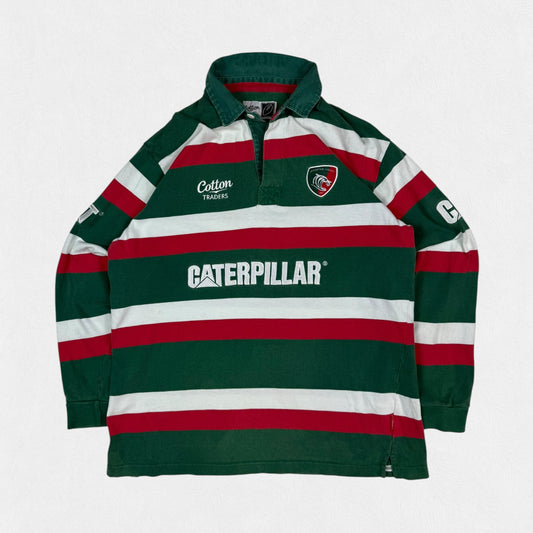 Leicester Tigers 2009/10 Cotton Traders rugby shirt (XL)