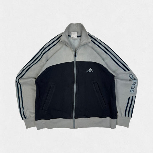 Vintage Adidas spell out track top (M)