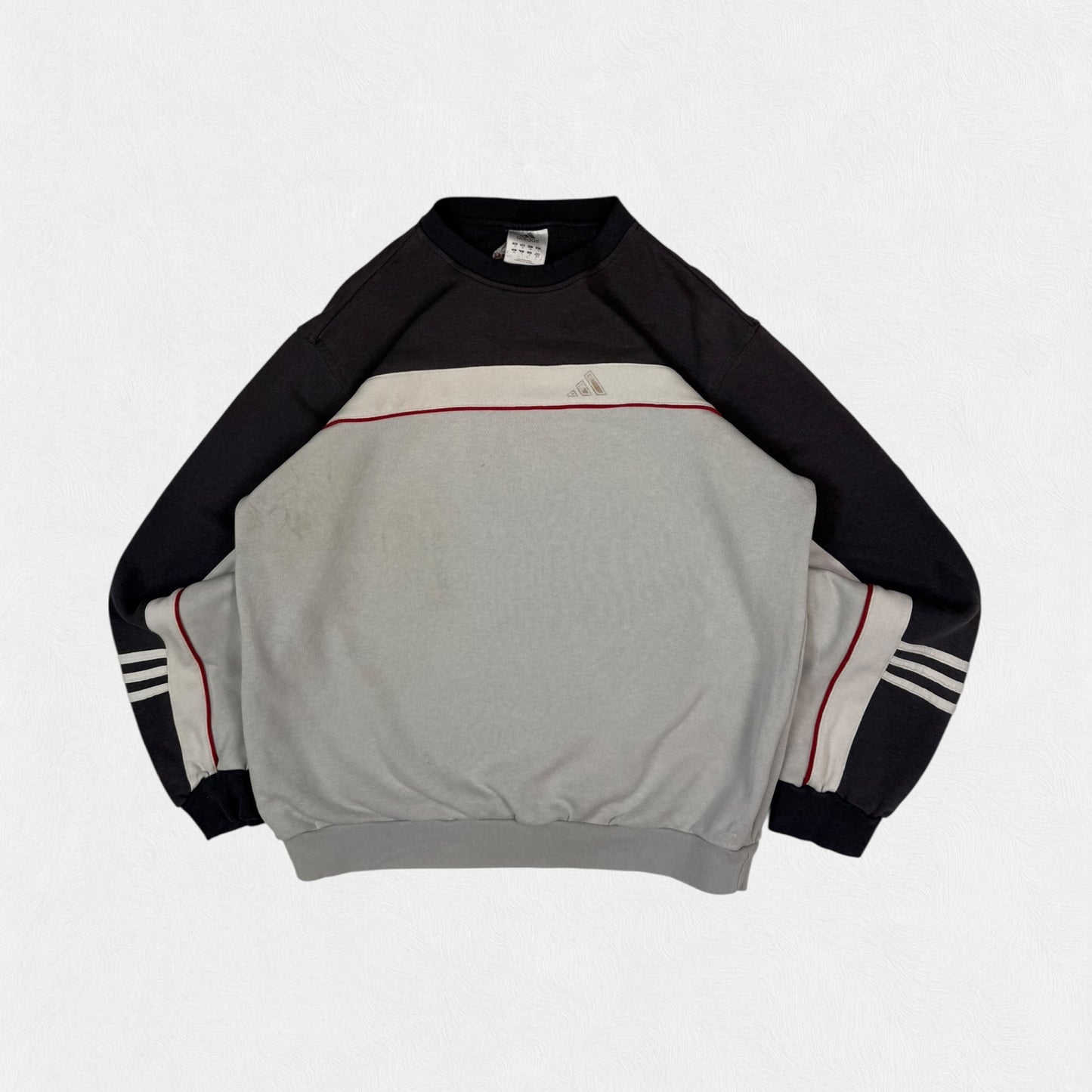 Vintage Adidas colour block sweatshirt (M)