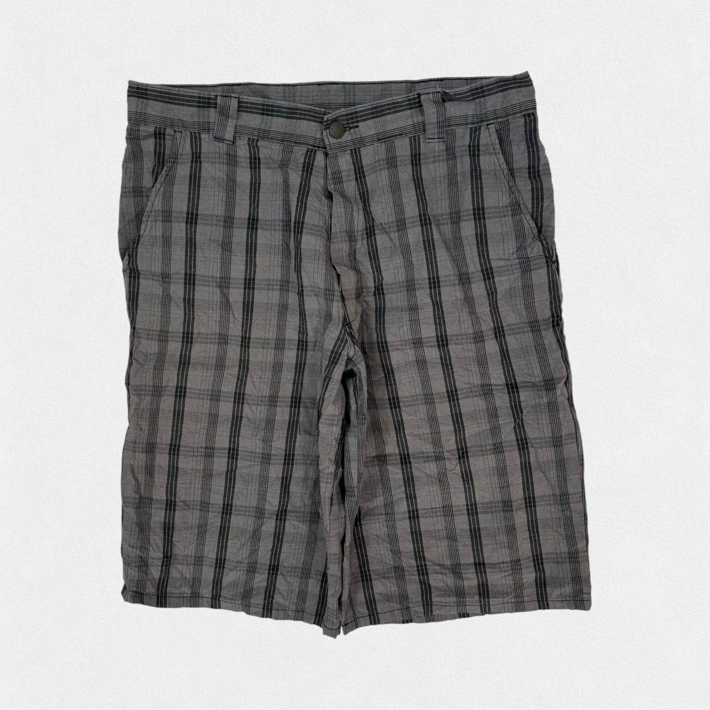 Dickies checkered baggy shorts (W34)