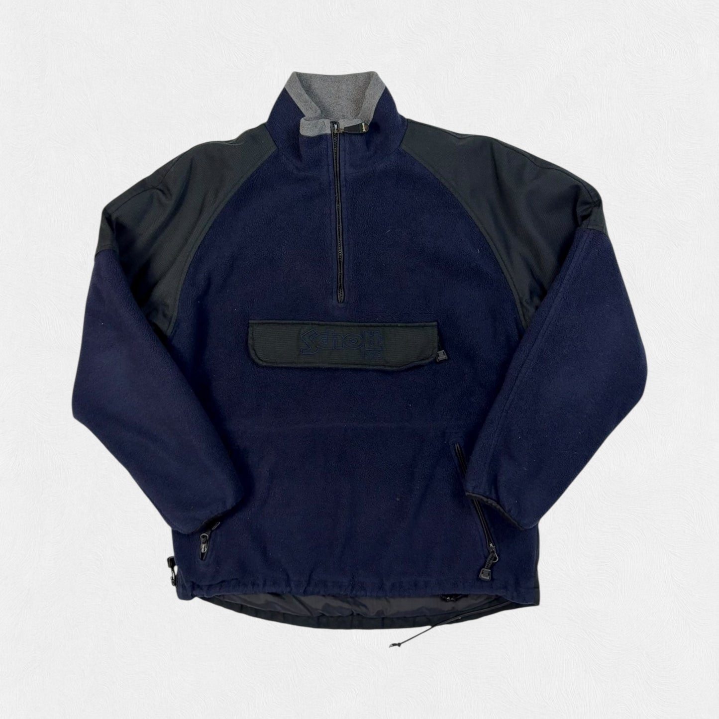 Vintage Schott NYC quarter zip fleece (M)