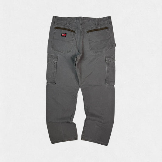 Wrangler baggy double knee carpenter pants (W36)