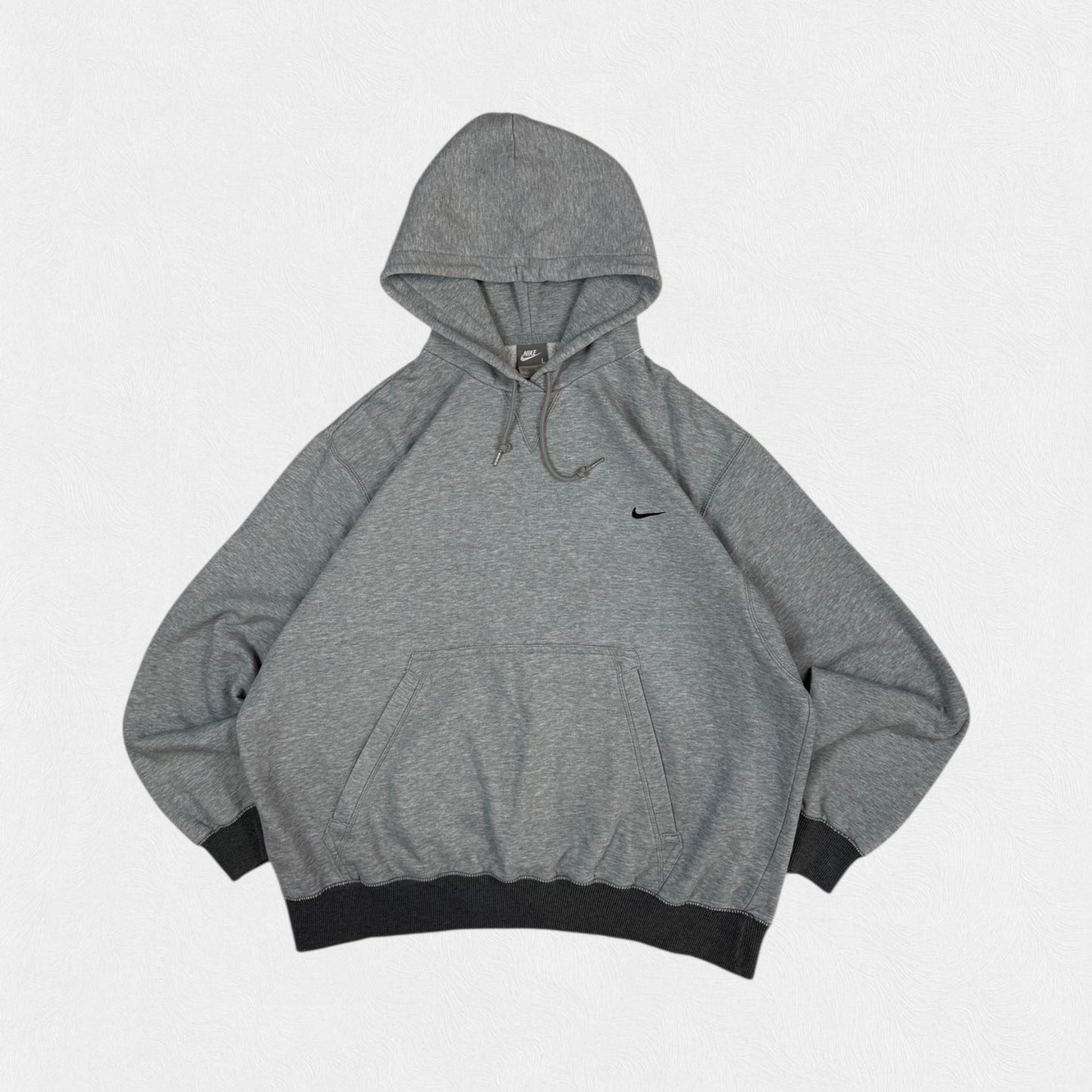 Vintage Nike mini swoosh hoodie (L)