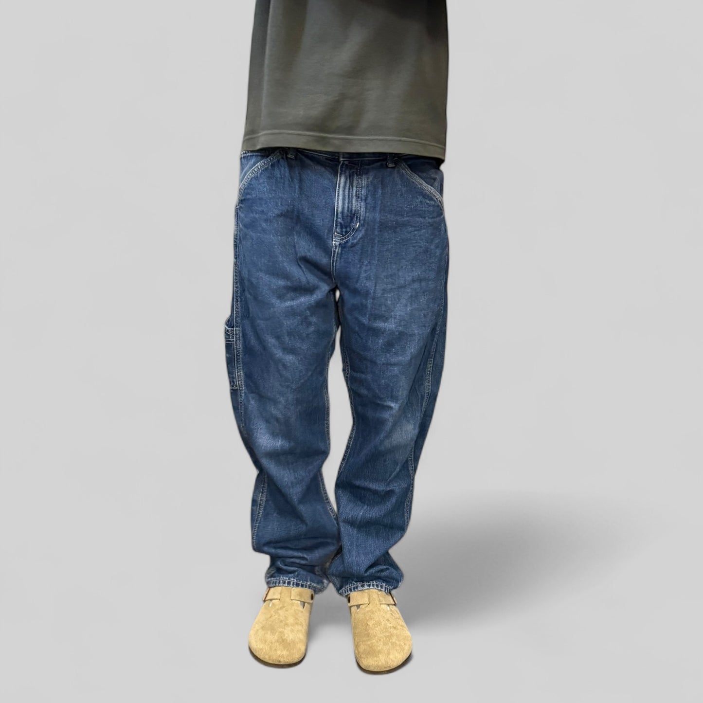 Baggy carpenter denim jeans (W36)