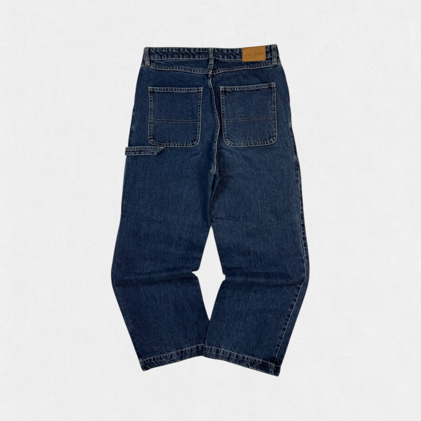 Baggy fit carpenter denim jeans (W28)