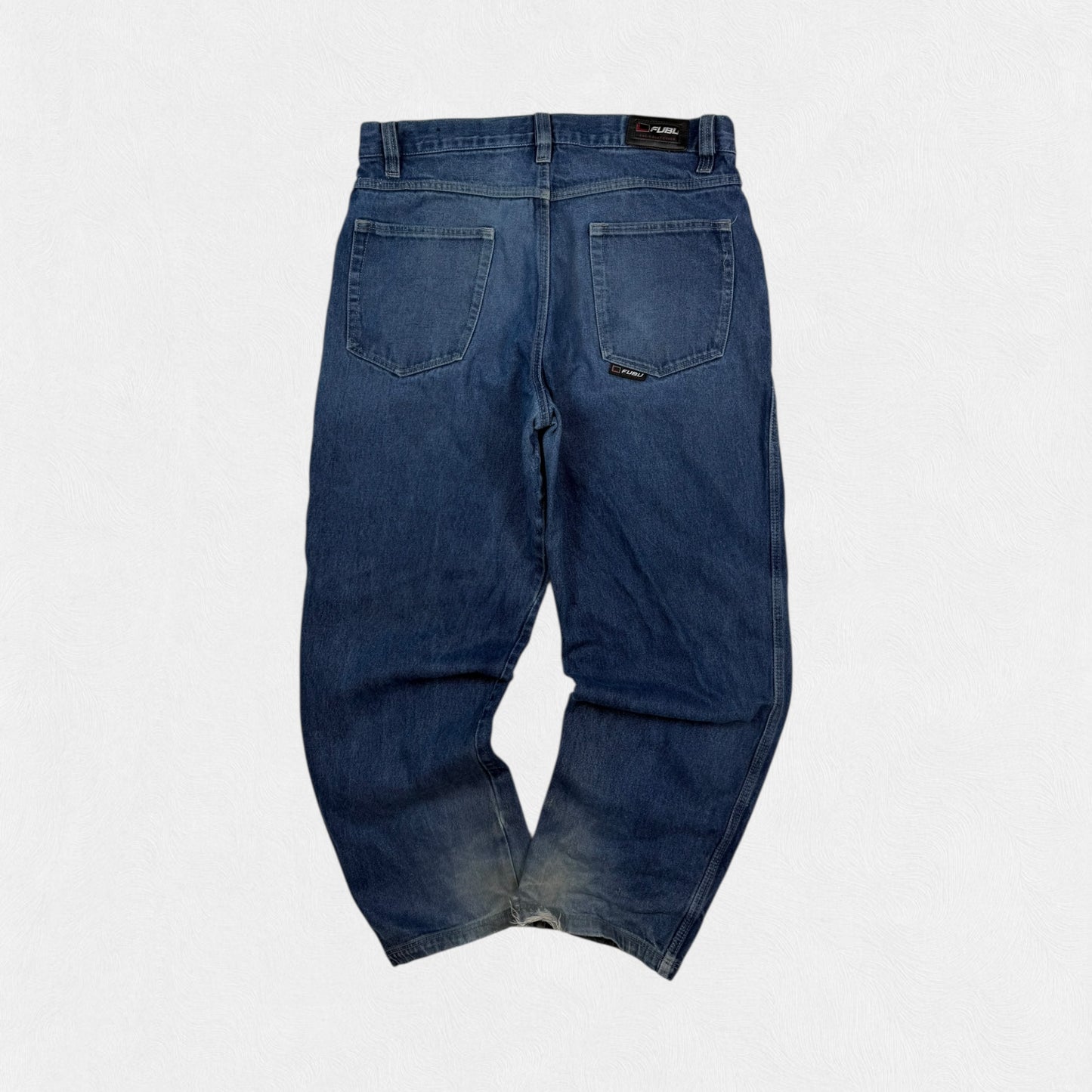 Vintage Fubu baggy denim jeans (W38)