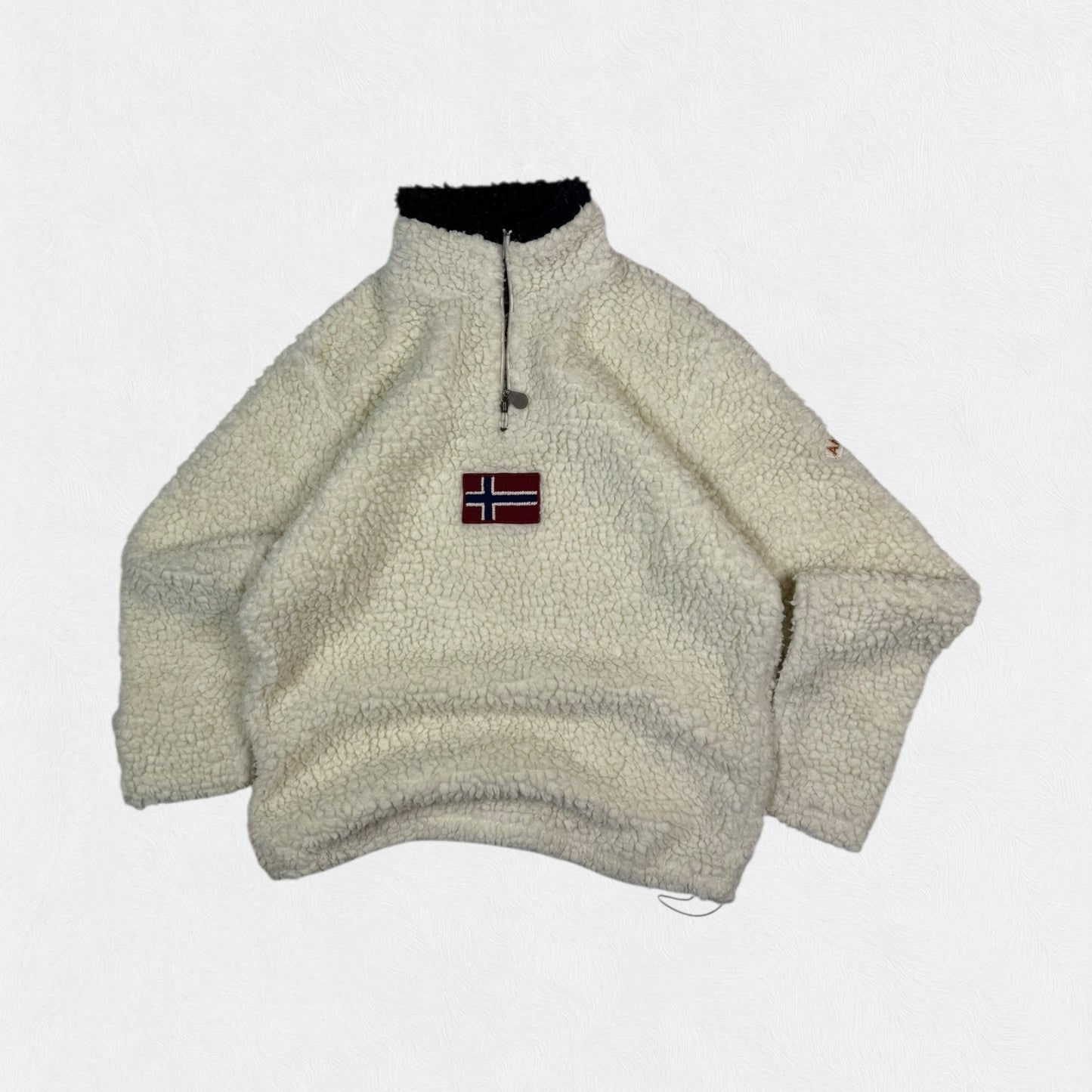 Antarctic deep file sherpa fleece (S)