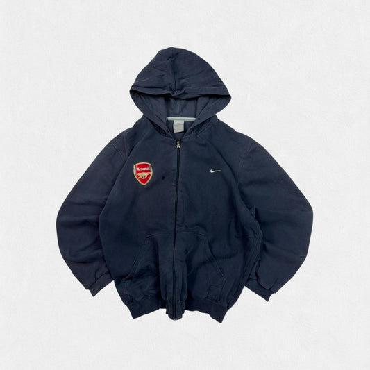 Vintage 2000s Arsenal Nike zip up hoodie (M)