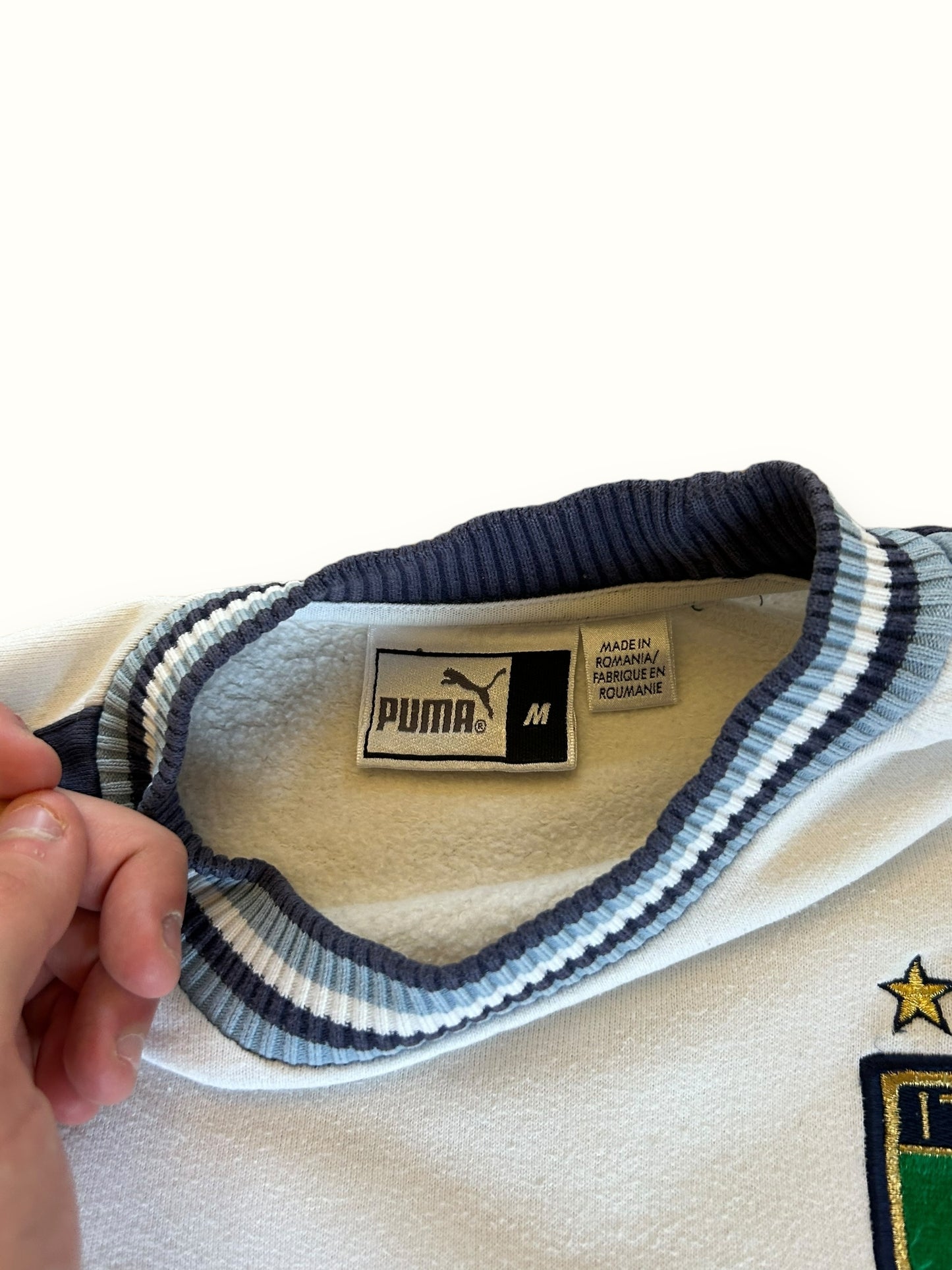 Vintage Italy Puma football sweatshirt (M)