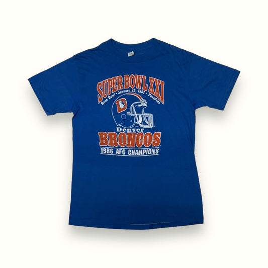 Vintage 80s Denver Broncos superbowl champions tee (XL)