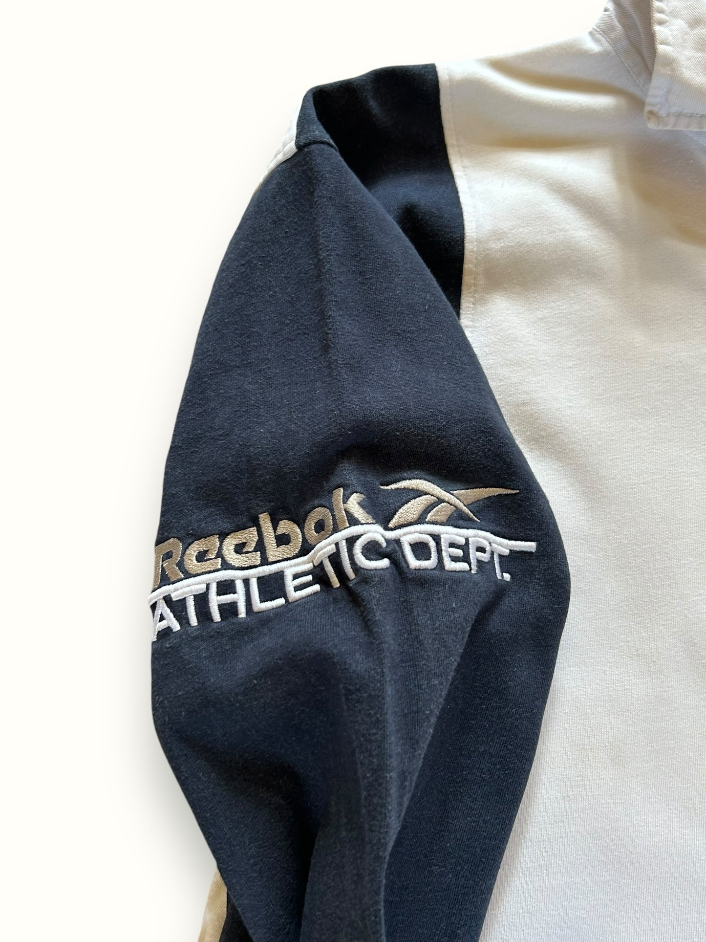 Vintage Reebok athletic dept rugby polo (L)