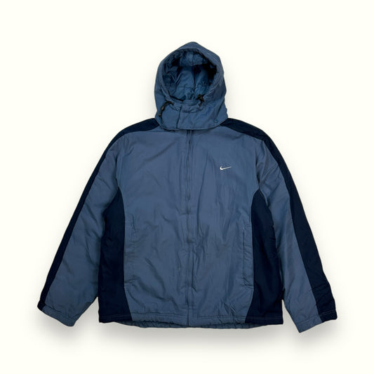 Vintage Nike big swoosh puffer jacket (M)