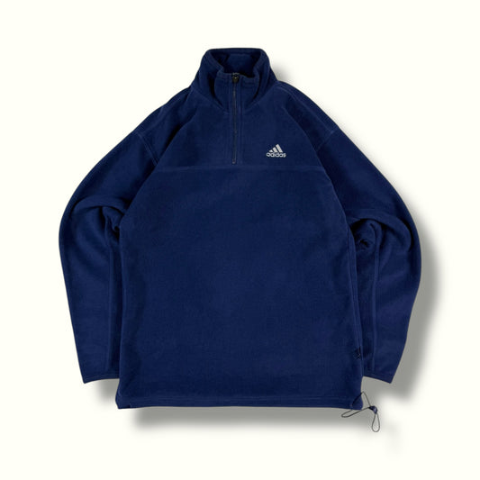 Vintage Adidas quarter zip fleece (XL)