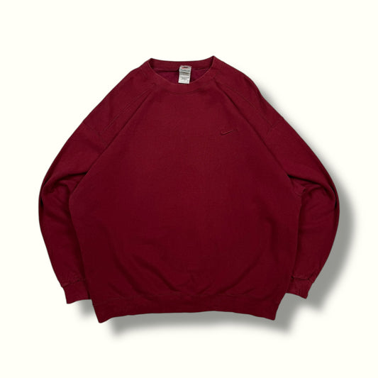 Vintage 90s Nike mini swoosh sweatshirt (XL)