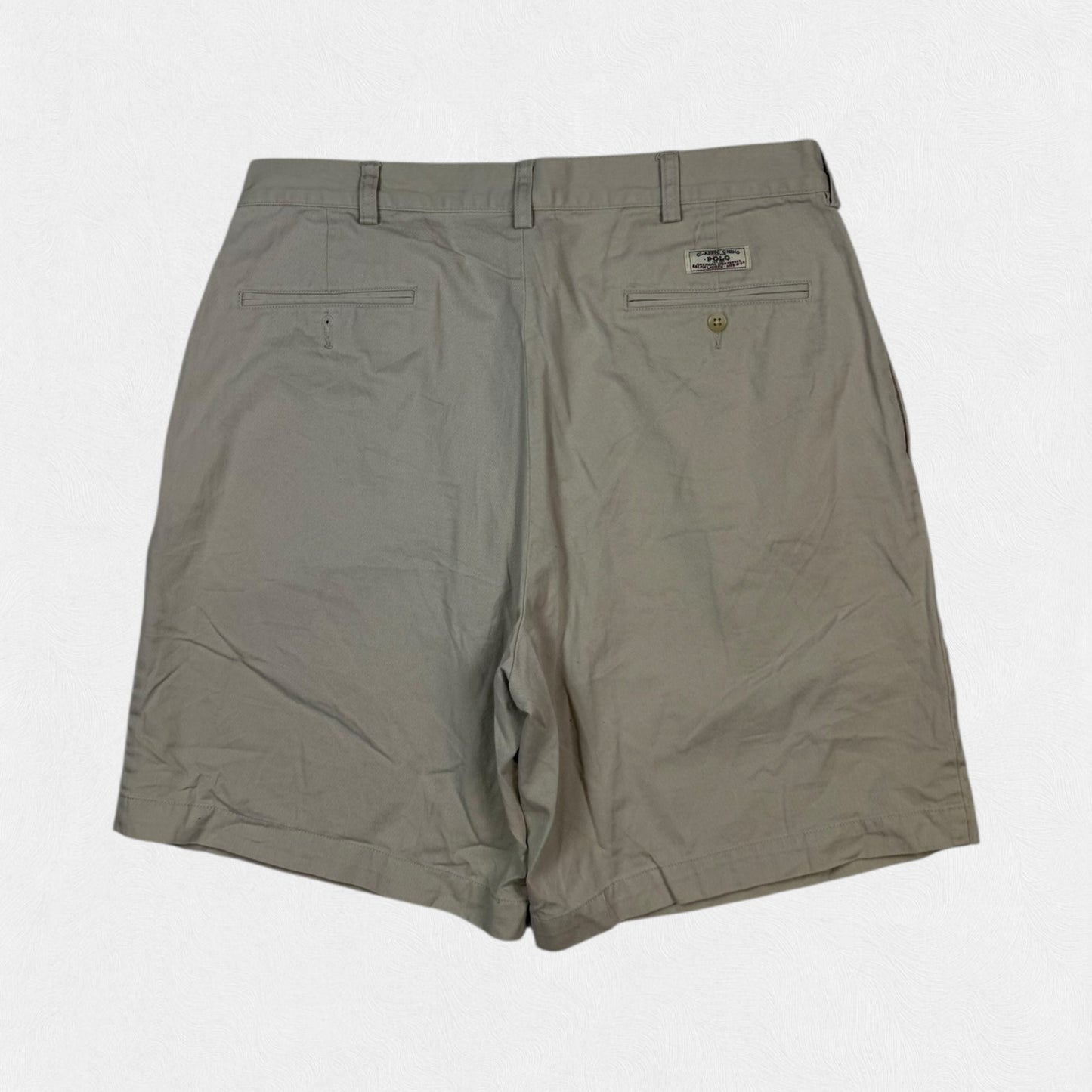 Vintage Polo Ralph Lauren baggy chino shorts (W34)