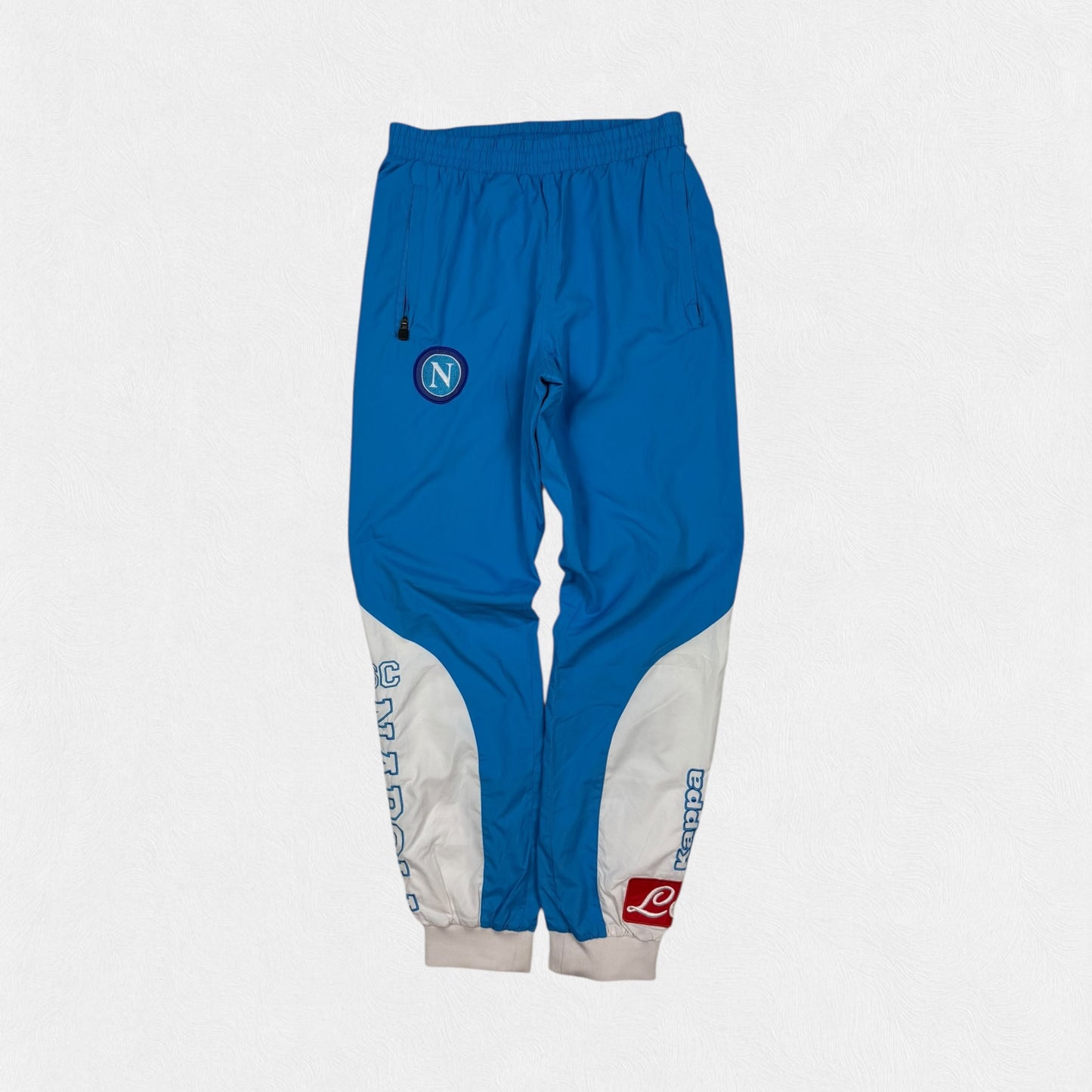 Napoli 2014-16 Kappa football track pants (S)