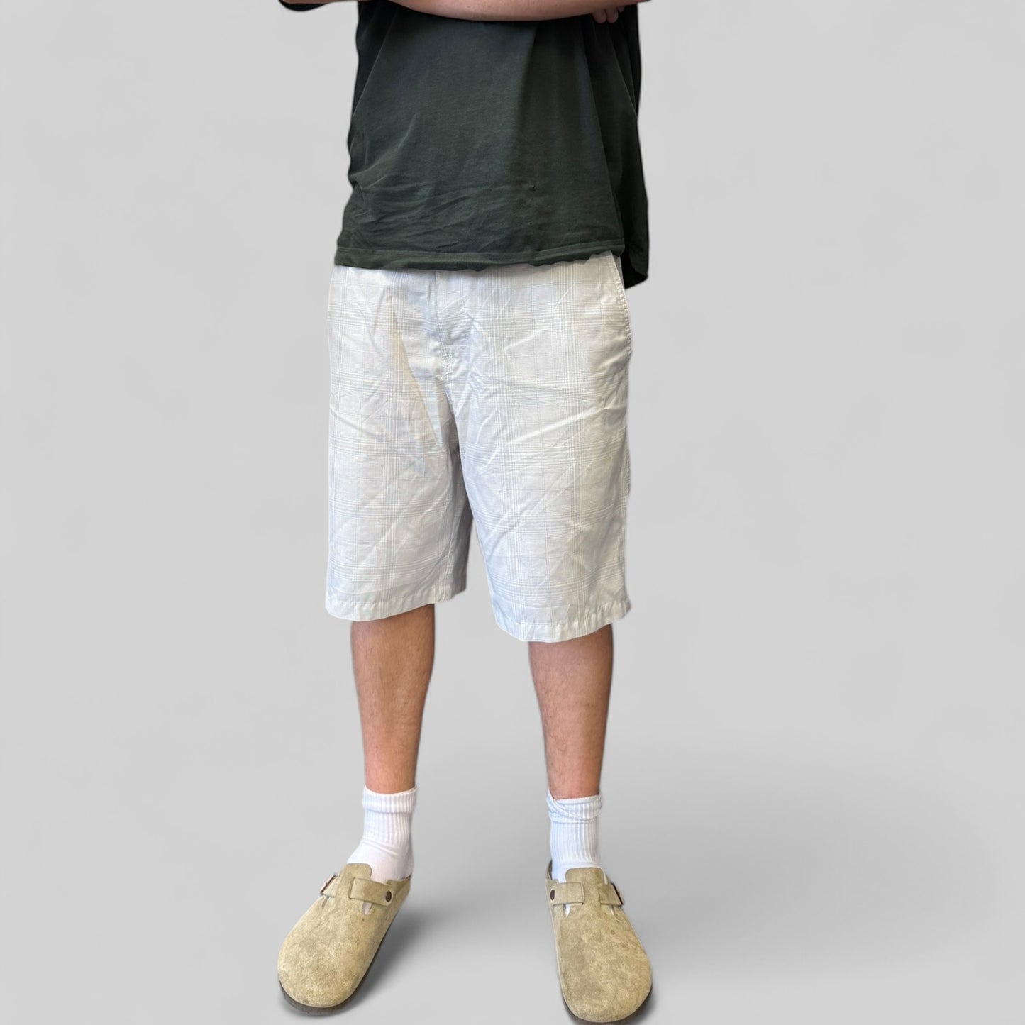 Vintage O'neill baggy checkered shorts (W36)