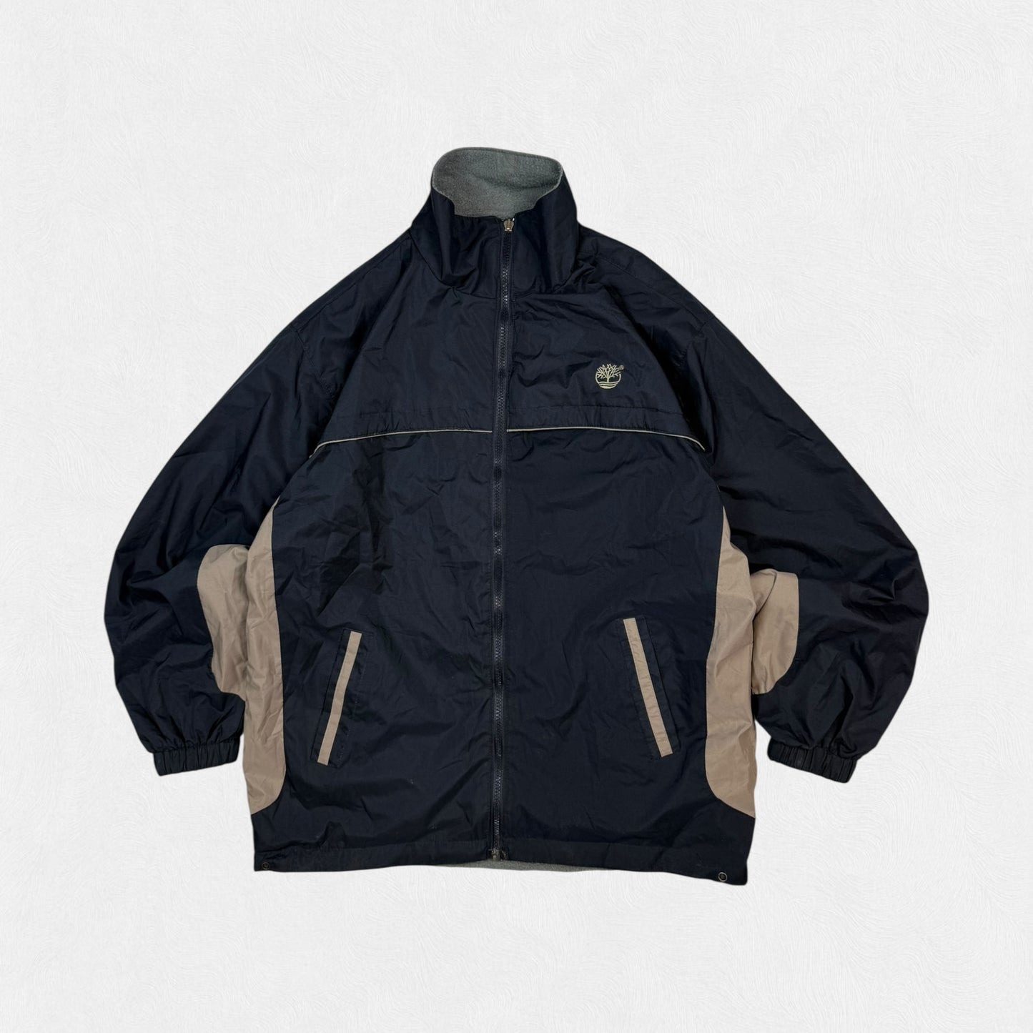 Vintage Timberland performance reversible fleece jacket (L)