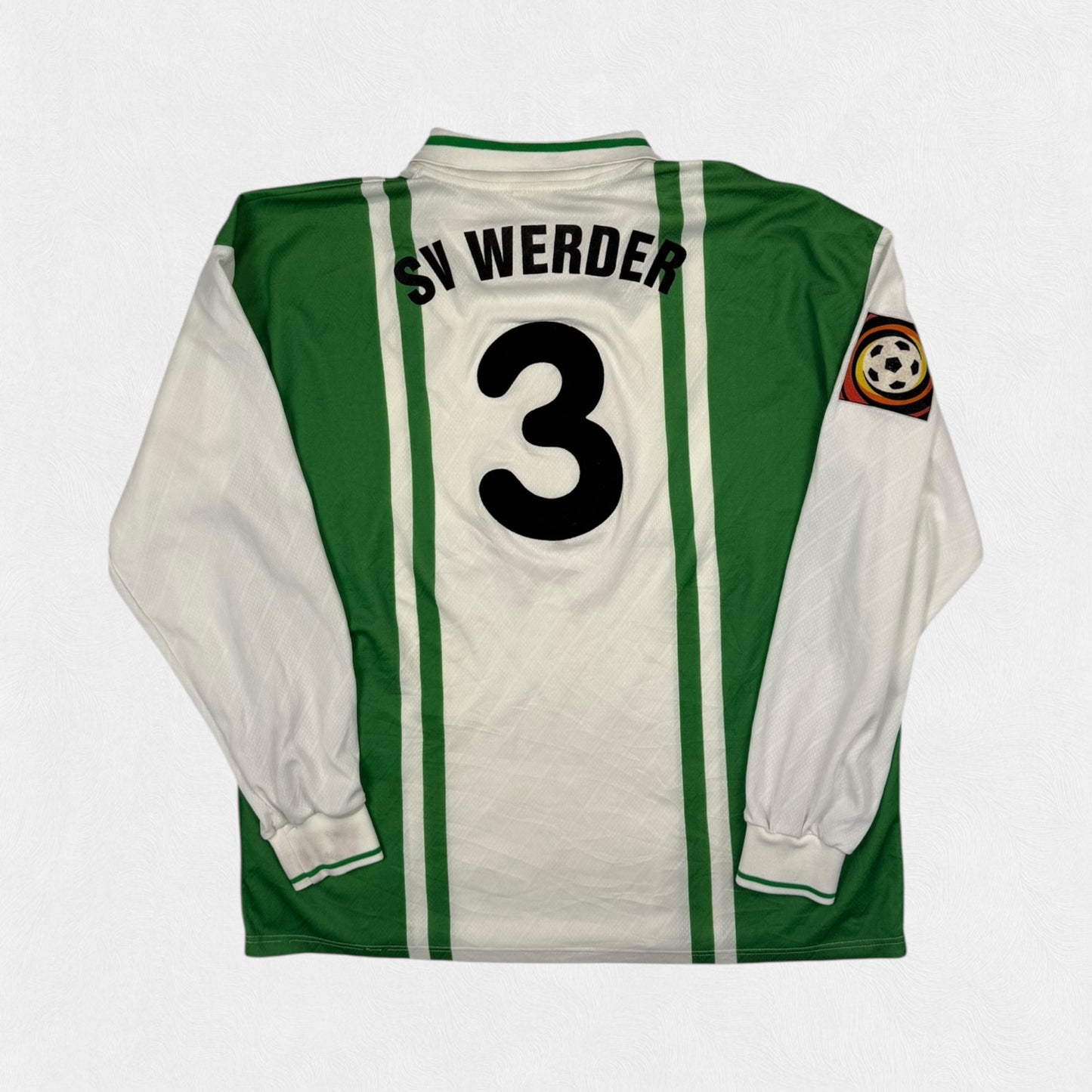 Vintage Werder Bremen 1996/97 l/s Puma home football shirt (XL)