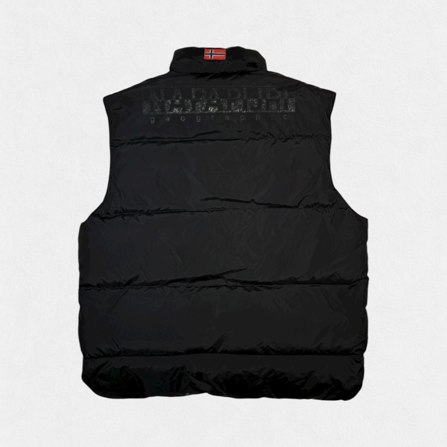 Vintage Napapijri gilet puffer jacket (S)