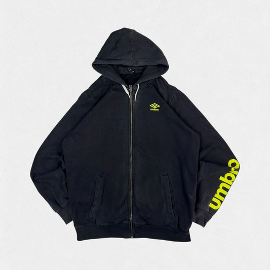 Umbro small logo full zip hoodie (XL)
