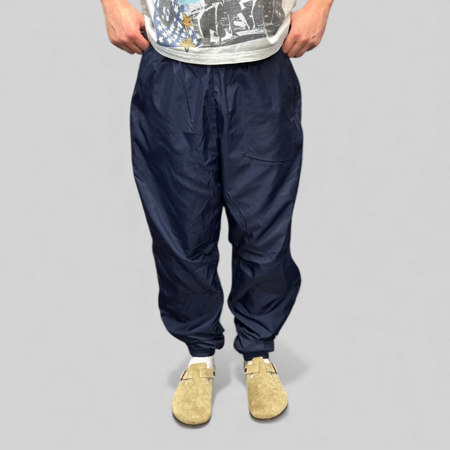 Vintage 90s Nike baggy track pants (XL)