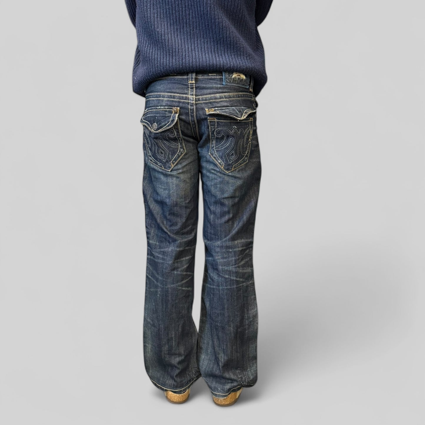 Vintage Y2K MEK baggy Jeans (W32)