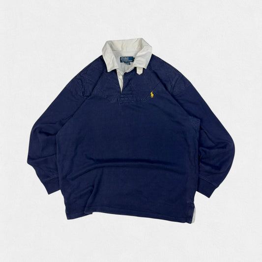 Vintage 90s Polo Ralph Lauren rugby polo shirt (L)