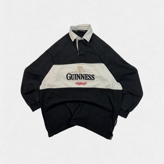Vintage Guinness spell out rugby union shirt (XXL)