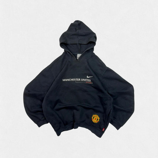Vintage 2000s Manchester United Nike football hoodie (M)