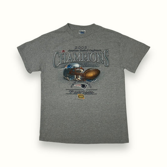 Vintage New England patriots champions tee (M)