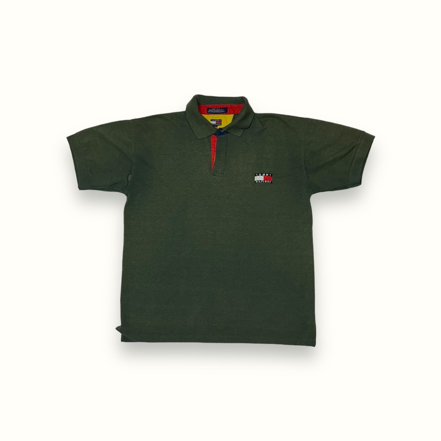 Vintage 90s Tommy Hilfiger polo shirt (M)
