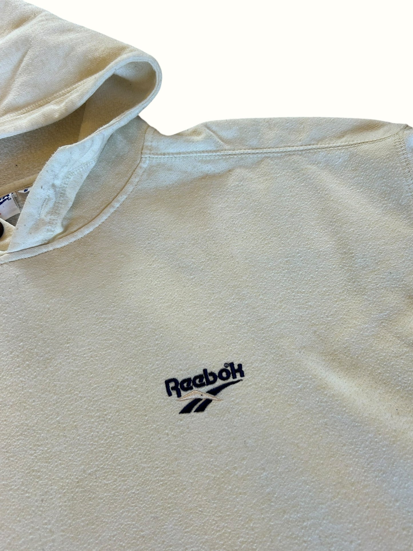 Vintage 90s Reebok small logo hoodie (S)