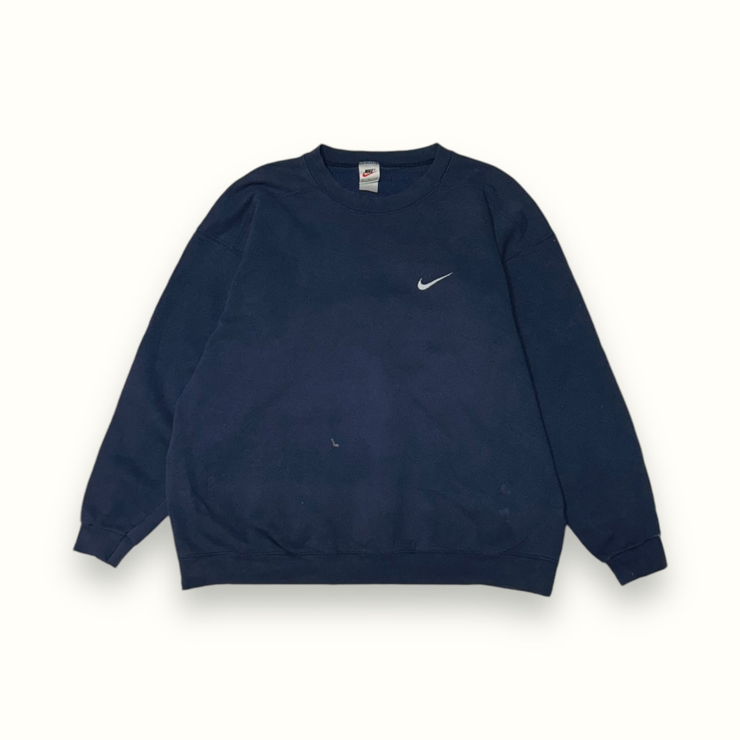 Vintage 90s Nike mini swoosh sweatshirt (XL)