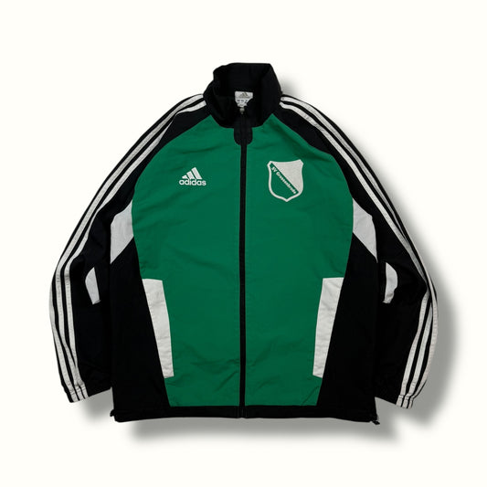 Vintage Adidas football track jacket (L)