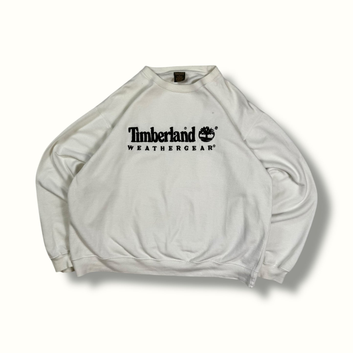 Vintage 90s Timberland weathergear spell out sweatshirt (S)