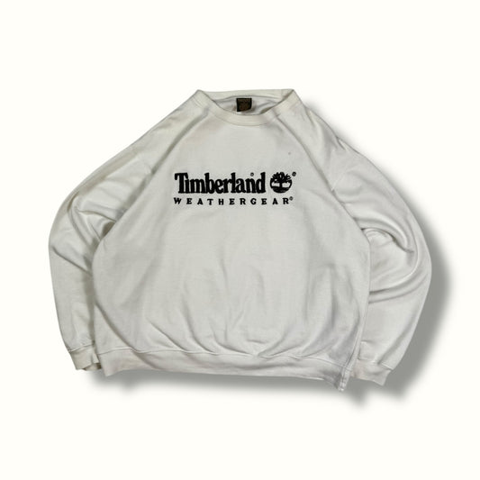 Vintage 90s Timberland weathergear spell out sweatshirt (S)