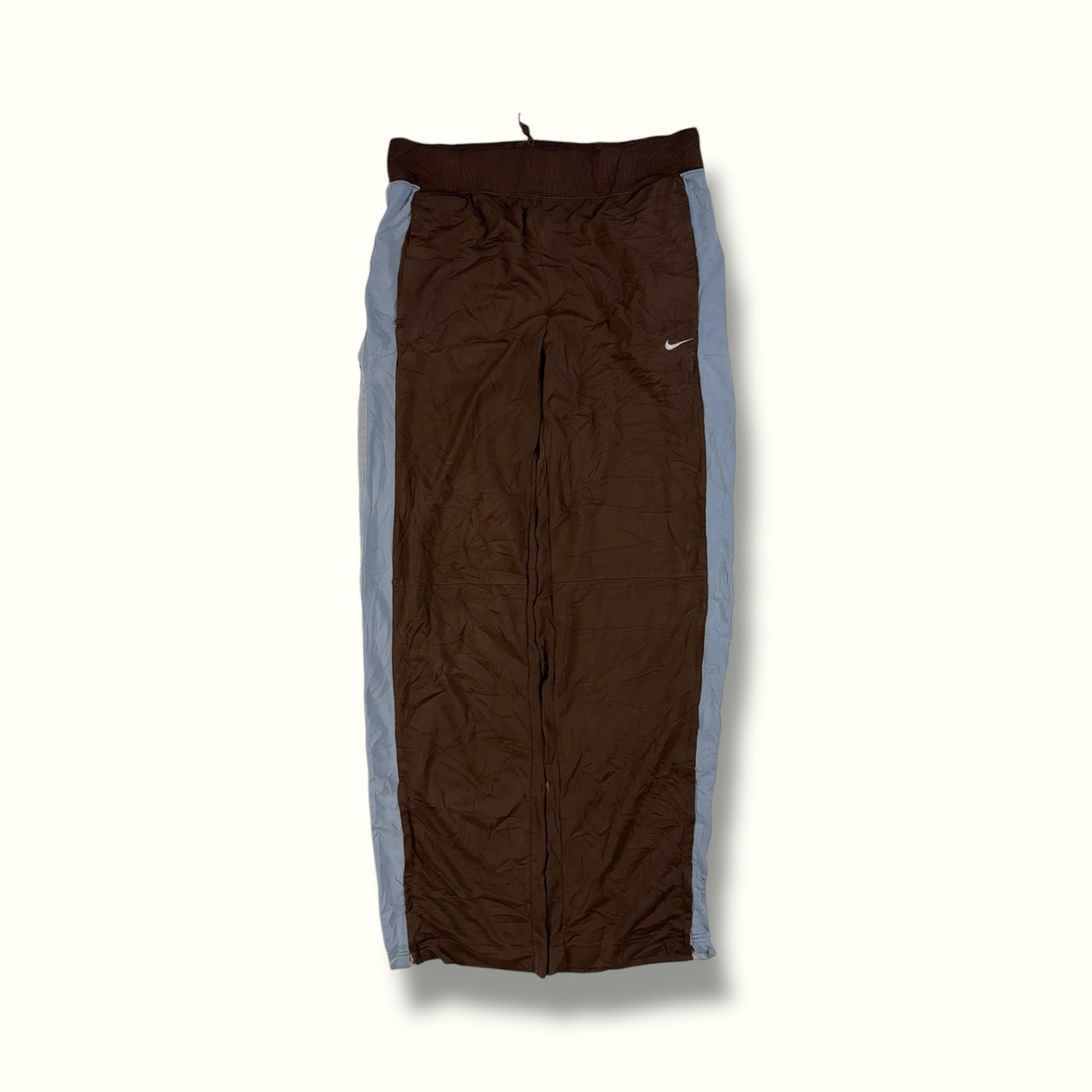 Vintage Nike baggy side stripe track pants (S)