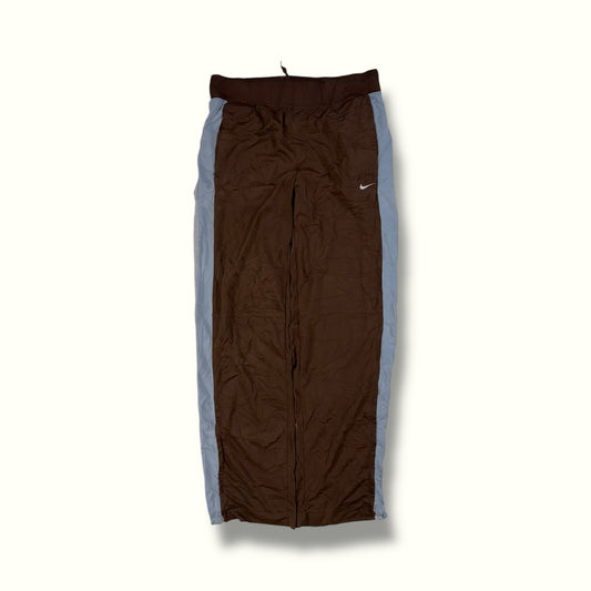 Vintage Nike baggy side stripe track pants (S)