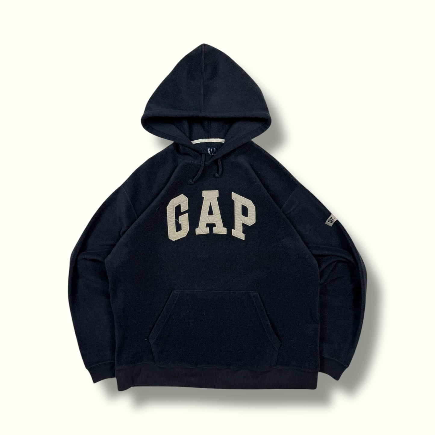 Vintage GAP spell out fleece hoodie (L)