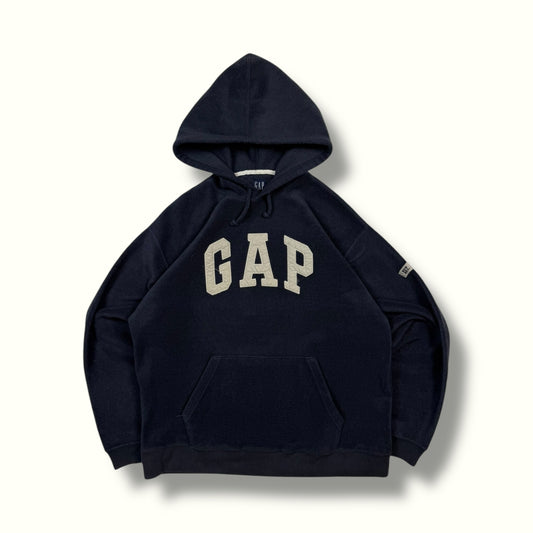 Vintage GAP spell out fleece hoodie (L)