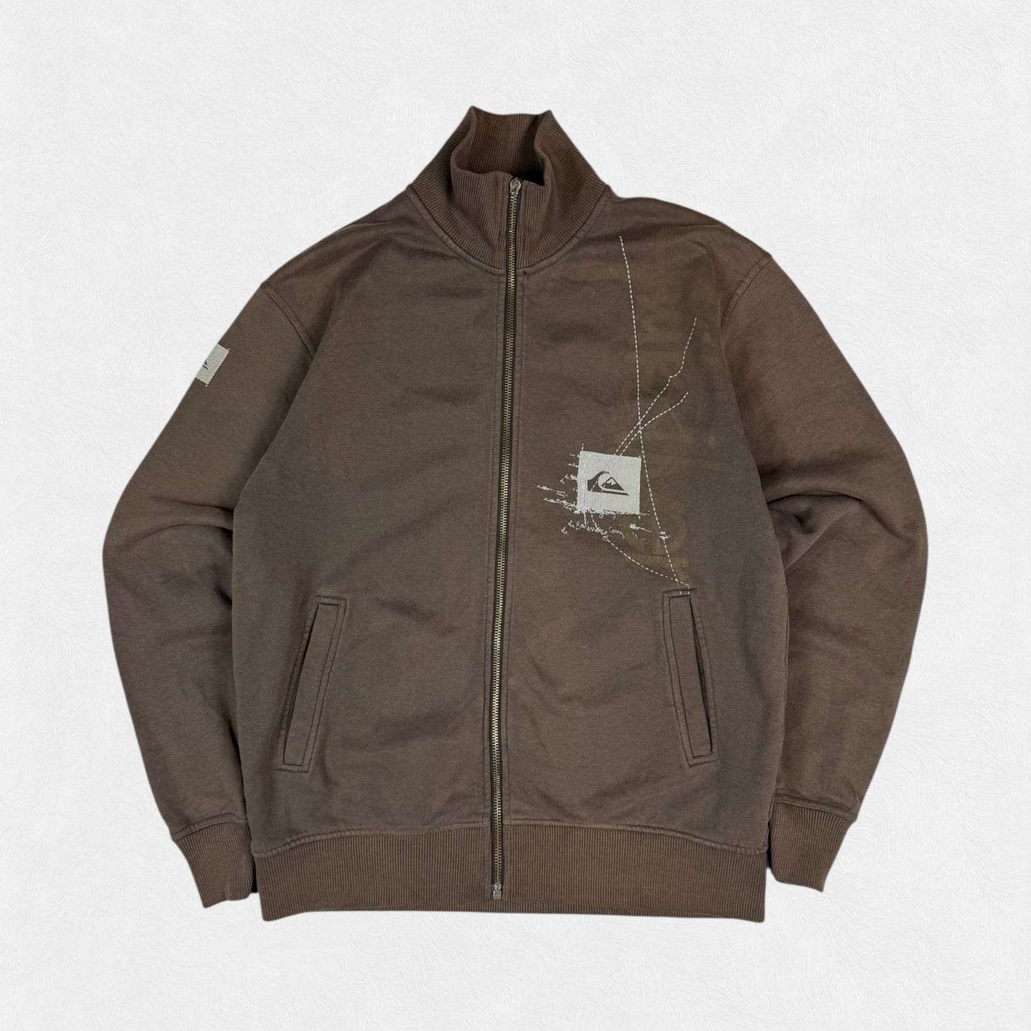 Vintage Quiksilver full zip sweatshirt (L)