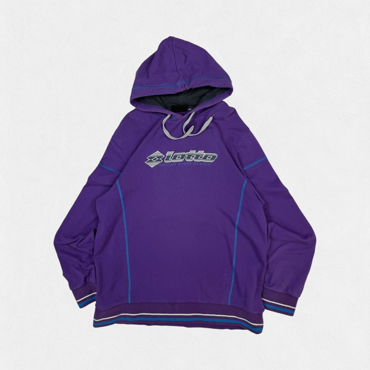 Vintage Lotto spell out hoodie (XL)