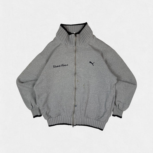 Vintage Puma Stramilano full zip sweater (L)