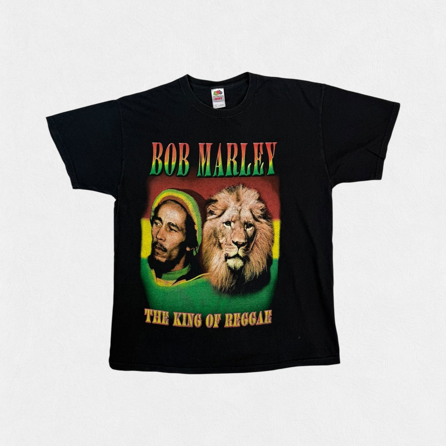 Vintage Y2K Bob Marley The King of Reggae graphic tee (XL)