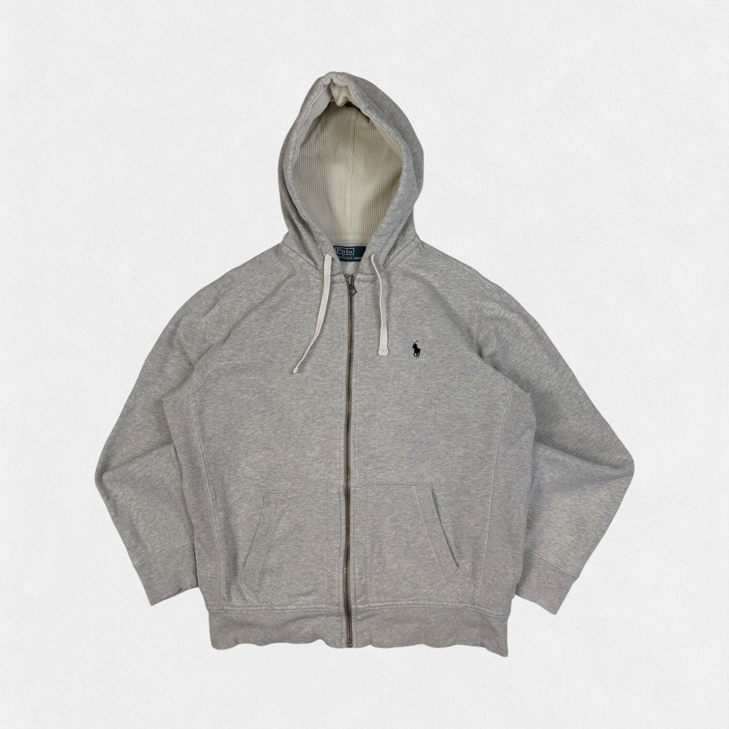 Vintage Polo Ralph Lauren full zip hoodie (L)