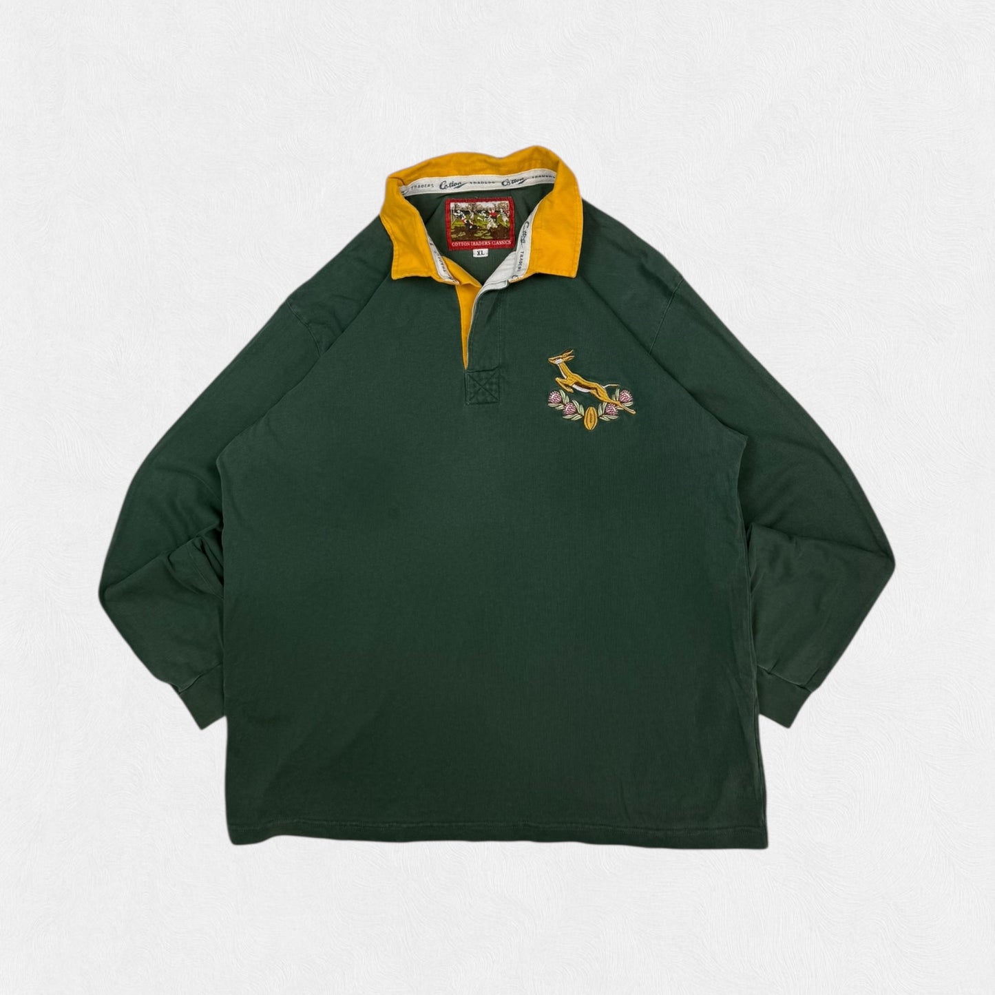 Vintage 90s South Africa Cotton Traders rugby shirt (XL)