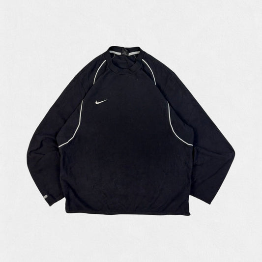 Vintage Nike mini swoosh fleece sweatshirt (L)