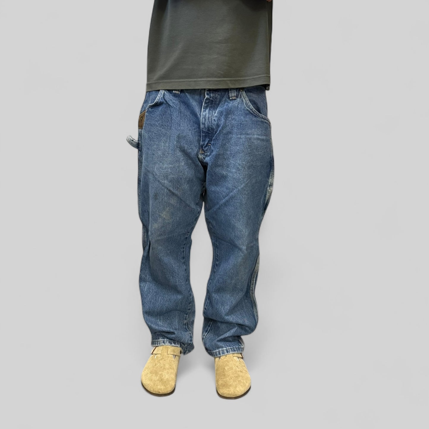 Vintage Wrangler Riggs baggy carpenter jeans (W36)